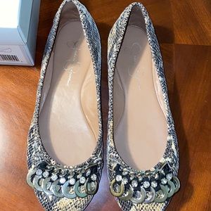 Jessica Simpson Early Jeweled Flat -NEW!